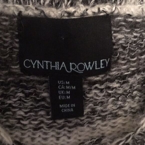 Cynthia Rowley Strip Mohair Sweater - Picture 5 of 6